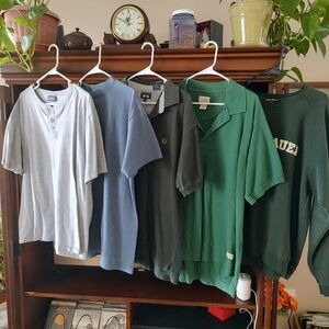 Eddie Bauer Forest Green Polo Shirt